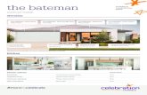 the bateman - Celebration Homes · 2020. 7. 6. · the bateman DISPLAY HOME On display at Colesbrook Drive, Byford elevation kitchen Kitchen cabinets Grout colour Benchtops Caesarstone