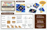 Origami-Set - Nintendo of Europe GmbH...Origami. Hebe die obere Lage an und falte sie wie in Schritt 3 . Drehe das Origami um. Mittig falten, so dass bei A und B eine Falz entsteht.