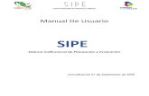 SIPE45.174.76.53/sipe/Manual SIPE V3.1.pdf · 2020. 8. 31. · Evaluación, (SIPE), e implementándolo por primera vez en el 2012. Durante los siguientes años se realizaron actualizaciones