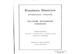 Eastern District - Wesleyan Church...Eastern District Conference Journal PILGRIM HOLINESS CHURCH FORTY-EIGHTH ANNUAL CONFERENCE, AUGUST 4, 1952 OFFICIAL MINUTES DENTON CAMP GROUND