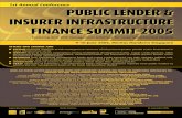 PUBLIC LENDER & INSURER INFRASTRUCTURE ...Fax: (65) 6441 9832. Delegates are entitled to One discount per person registration ONLY in the event that more than one discount is applicable,