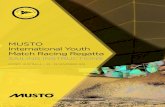 MUSTO International Youth Match Racing Regatta€¦ · MUSTO INTERNATIONAL YOUTH MATCH RACING REGATTA 11.3 After the attention signal of a flight, a match will not be postponed or