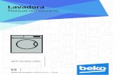 Manual del usuario - Bekodownload.beko.com/Download.UsageManualsBeko/PY/es_ES... · 2018. 5. 28. · 4 / ES Lavadora / Manual del usuario u Los aparatos eléctricos son peligrosos