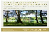 THE GARDENS OF SOUTHERN ENGLAND - Academy Travel...18th-century Arcadian Landscape garden in England. Between 1740 and 1780, banker Henry Hoare (1705-1785) created an idyllic mix of