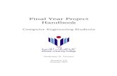 Final Year Project Handbook - David Vernonvernon.eu/courses/David_Vernon_Project_Manual.pdf · 2007. 5. 6. · Finally, your final year project counts for 25% of your 5th Year marks