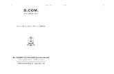 B.COM. BCom.pdf · 2016. 9. 1. · managerial functions - Micro and Macro economics applied to business environment – Role and responsibilities of business economists. UNIT –