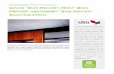 GLACIER BASIC FIRECODE FROST BASIC, Frost™ Basic Firecode and Sandrift™ Basic Firecode Acoustical Panels . According to ISO 14025, ISO 21930: 2007 and EN 15804 . This declaration