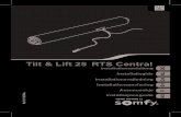 Tilt & lift 25 RTS A6 2 - Somfy... Somfy 50 Avenue du Nouveau Monde BP 152 - 74307 Cluses Cedex France T +33 (0)4 50 96 70 00 F +33 (0)4 50 96 71 89 Somfy Worldwide Argentina: Somfy