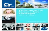 Foto: iStock Foto: iStock Velkommen til Sommerfest i Stavanger · 2017. 2. 6. · Velkommen til Sommerfest i Stavanger 28. juni - 2. juli 2017 Ole Paus Helene Bøksle Heine Totland