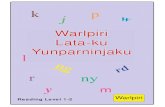WWarlpiri arlpiri LLata-kuata-ku YYunparninjakuunparninjaku36471/wa0230... · Tel: (08) 8946 6876 livingarchive@cdu.edu.au This work is from the Living Archive of Aboriginal Languages