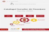 Catalogul Surselor de Finanțare Aprilie 20 · 2020. 4. 10. · APL ONG IMM Clustere Nr. 21, aprilie 2020  Catalogul Surselor de Finanțare Aprilie 20 -