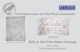 ELN at the Fritz-Haber-Institute...ELN at the Fritz-Haber-Institute Heinz Junkes FHI, ISC internal, 22. 8. 2019 Galileo’s Studies of Projectile Motion Galileo’s Observation Moons