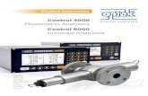 Control 4000 inline control Photometric Analyzers...2011/03/24  · with optek inline control. C4000 / C8000 – converters 03 C4000 – photometric converter (conﬁ gurations) 04
