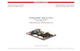 ESCON 36/2 DC Hardware Reference - Farnell · 2016. 2. 16. · The ESCON 36/2 DC is a small-sized, powerful 4-quadr ant PWM servo controller for the highly efficient control of permanent
