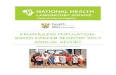 Ekurhuleni population-based cancer registry 2017 Annual …...diagnosed in 2017, the first year of complete data collection in the EPBCR. The Ekurhuleni Population-Based Cancer Registry