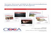 Twenty Percent of ODCA Recommendations Implemented ......2020/01/24  · Lilai Gebreselassie, Audit Supervisor A report by the Office of the District of Columbia Auditor 19 e ” s