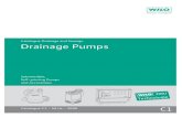 Catalogue Drainage and Sewage Drainage Pumps Pumps - 2009.pdfWilo Catalogue C1 – 50 Hz – Drainage Pumps Wastewater/Drainage Self-priming Pumps Hot Water Electrical Accessories