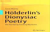 Hölderlin’s Dionysiac Poetry · poets: Friedrich Hölderlin, in particular Hölderlin’s retrieval of Dionysian Greece. x Preface (Heideggerians, among others Germanophiles, may