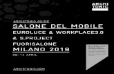 ARCHITONIC GUIDE SALONE DEL MOBILE · 2019. 4. 8. · ARCHITONIC GUIDE 09–14 APRIL ARCHITONIC.COM SALONE DEL MOBILE EUROLUCE & WORKPLACE3.0 & S.PROJECT FUORISALONE MILANO 2019 Architects’