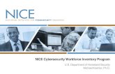 NICE Cybersecurity Workforce Inventory Program...NICE/CIOC ITWAC: What It Will Accomplish . 13 • Will provide a foundation upon which human capital organizations can build cybersecurity