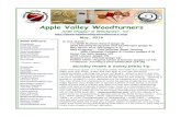 Apple Valley Woodturners · 2016. 8. 13. · Let your hands guide the tool and let the tool do the ... Watco Finish Page 6 of 18. May Show-and-Tell (cont.) Lance Pearce ... unfinished