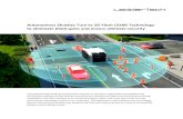 Autonomous Shuttles Turn to 2D Flash LiDAR Technology to ... · 2018-12-20  · View of the short-range safety cocoon that the first sensor architecture offers. 2. The second architecture