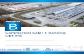 Commercial Solar Financing · Tenant-landlord relationships and building lease terms add layers of complexity to solar financing options. Solar consumers that lease property will