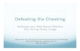 Defeating the Cheating - IUNov 05, 2014  · Overview ! History of IU Plagiarism Tutorial and Test: 2002 - 2012 ! Widespread cheating documented: 2012-13 ! New Tests Developed: 2013