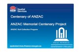 Centenary of ANZAC ANZAC Memorial Centenary Project 2018. 4. 12.¢  Centenary of ANZAC ANZAC Memorial