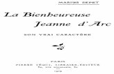 La Bienheureuse Jeanne d'Arc - Bibliothèque Saint Libèreliberius.net/livres/La_Bienheureuse_Jeanne_d_Arc... · 2010. 3. 20. · adaptée, sur lequel se détache la figure de l'héroïque