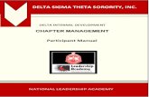 Delta Sigma Theta Sorority Inc. Saginaw Alumna Chapter - THE … · 2019. 12. 6. · Delta Sigma Theta Sorority, Incorporated is ... o All committee reports requiring action by the