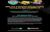 EMS, Fire & Hospital Interoperability During the Age of ......EMS, Fire & Hospital Interoperability During the Age of COVID-19 The Arizona Case - ... to choose, train the team on the