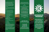 internship program · 2018. 1. 8. · vital to Raker Roberta’s production. Our organization strives to create an ideal growing environment with double layer acrylic greenhouses,