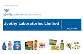 Jyothy Laboratories Limited · 2019. 12. 7. · Microsoft PowerPoint - Jyothy -Investors 2010.ppt [Compatibility Mode] Author: neetu Created Date: 6/7/2010 10:54:00 AM ...