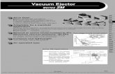 SMC Pneumatics ZM Vacuum Ejector - Steven Engineering · 2011. 5. 13. · ZM13 H ZM07 M ZM10 M ZM13 M ZM13 S ZM15 S HM 0.5 MPa 0.35 MPa — — —— S 0.45 MPa P Q Vacuum Made to