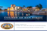 COUNTY OF SAN DIEGO...• Ability to demonstrate strong teamwork and collaboration skills and the ability to help others learn interpersonal ... special interest groups and/or members