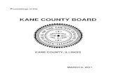 KANE COUNTY BOARD...2011/03/08  · COUNTY BOARD MINUTES – March 8, 2011 124 The Adjourned Meeting of the Kane County Board was held at the Kane County Government Center, Geneva,
