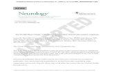 Neurology Publish Ahead of Print DOI: 10.1212/WNL ......2020/12/21  · Statistical Analysis performed by: Christina Holcroft, ScD Prometrika, Cambridge, MA Acknowledgements: We would
