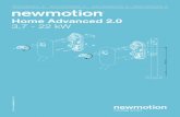 Home Advanced 2.0 3,7 - 22 kW...INSTRUCTION MANUAL – P12 3.5 BACKOFFICE CONNECTIONS The Home Advanced can be connected to the NewMotion backoffice in three ways: 1. Ethernet connection