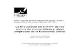 La tributación en el IRPF de los socios de cooperativas y ...ciriec-revistaeconomia.es/wp-content/uploads/rev23-07.pdfLA TRIBUTACION EN EL IRPF DE LOS SOCIOS DE COOPERATIVAS Y OTRAS