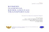 KOMITE NASIONAL KESELAMATAN TRANSPORTASI · 2013. 5. 31. · KOMITE NASIONAL KESELAMATAN TRANSPORTASI REPUBLIC OF INDONESIA 2016 FINAL KNKT.13.05.18.04 KOMITE NASIONAL KESELAMATAN