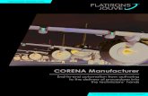 CORENA Manufacturer - Flatirons Solutions · 2018. 5. 26. · becoming a dominant player supporting dynamic publishing of airframe, engine, and component content. Today the CORENA