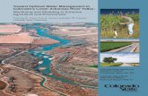 Toward Optimal Water Management in Colorado’s Lower ......Toward Optimal Water Management in Colorado’s Lower Arkansas River Valley: Monitoring and Modeling to Enhance Agriculture