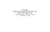 THE RENAISSANCE SOCIETY...artists and galleries who donated work for the auction. The Board of Directors of the Renaissance Society is an esteemed group of individuals, and it is truly