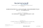EMERGENCY LOCATOR TRANSMITTER (ELT, KANNAD) 2020. 3. 6.¢  EMERGENCY LOCATOR TRANSMITTER (ELT, KANNAD)