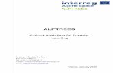 Guidelines%20for%20financial%20reporting%20D.M.4.1 …...ALPTREES D.M.4.1 Guidelines for financial reporting Isabel Herbsthofer Finance Officer Tel.:+43-1-87838-1117 E-Mail: isabel.herbsthofer@bfw.gv.at