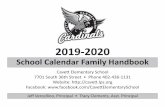 2019-2020 - LPS · Cavett Elementary School 7701 South 36th Street • Phone 402-436-1131 Website: Facebook: Jeff Vercellino, Principal • Tracy Clements, Asst. Principal. Cavett