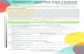 EQUALITY: AUSTRIA AND TAIWAN - univie.ac.at...Tang Jin-Ping: Promoting Just Development in Aboriginal Communities through Innovative Social Economy: The Case of Wulai in Taiwan Rosa