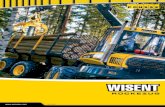 WISENT - · PDF file 2011. 5. 4. · Hinten: Mit Umlaufgetriebe und Differentialsperre ausgestattete Pendelachse mit Zahnradübertragung rEIFEn 6 Räder vorn 600/700 – 34 hinten