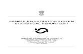 SAMPLE REGISTRATION SYSTEM STATISTICAL REPORT ... ... SAMPLE REGISTRATION SYSTEM STATISTICAL REPORT